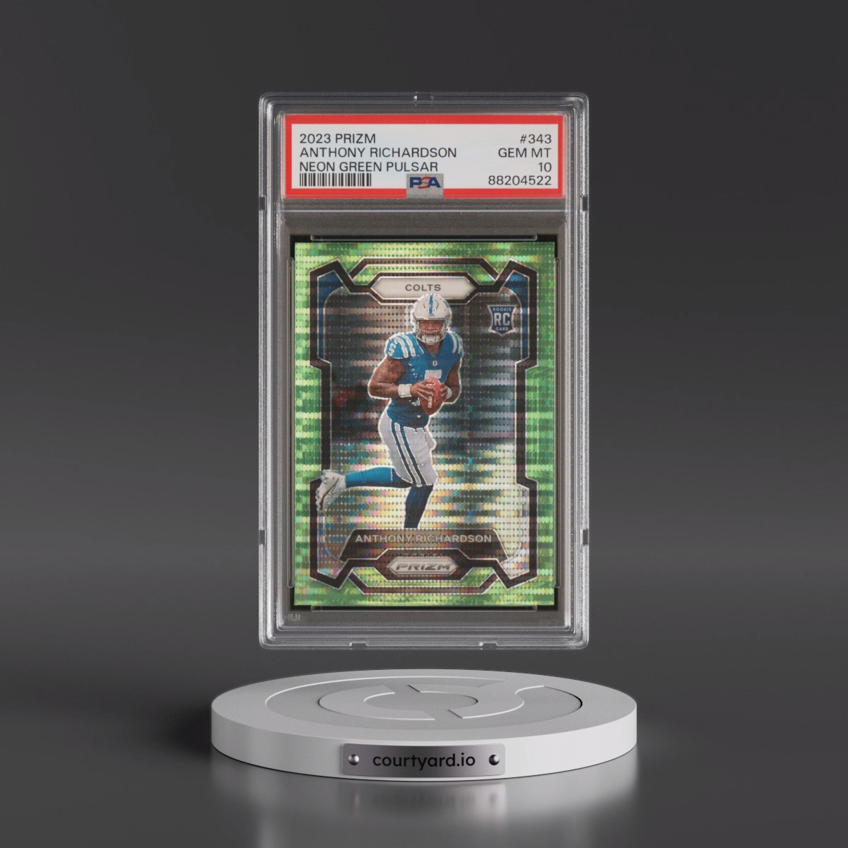 2023 Anthony Richardson - Football Panini Prizm PSA 10 GEM MINT